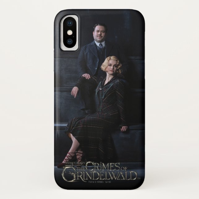 Capa Para iPhone, Case-Mate JACOB KOWALSKI™ E QUEENIE GOLDSTEIN™ Foto (Verso)