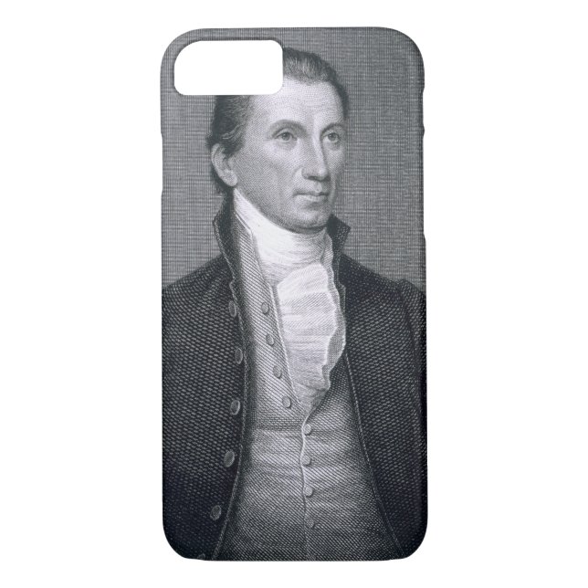 Capa Para iPhone, Case-Mate James Monroe, gravado pelo calcinador Brown Durand (Verso)