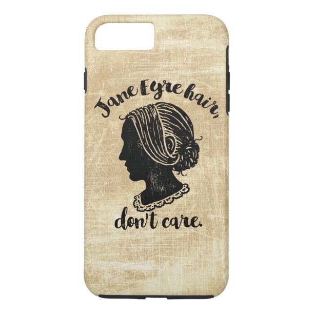 Capa Para iPhone, Case-Mate Jane Eyre Hair Não se importa (Verso)
