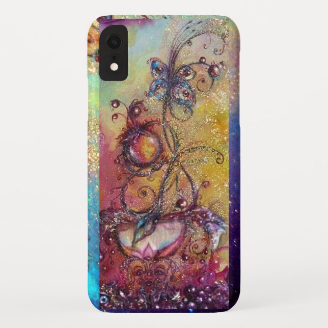 CAPA PARA iPhone, Case-Mate  JARDIM DA PLANTA DE MANTEIGA MÁGICA DE SOMBRA PERD (Verso)