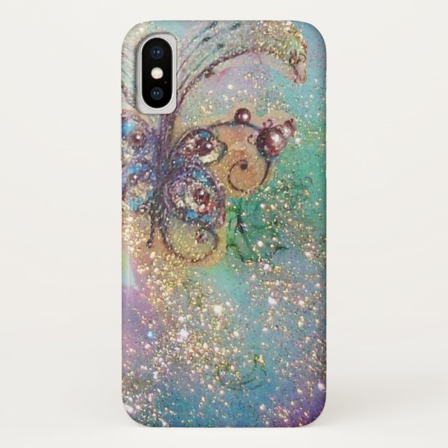 CAPA PARA iPhone, Case-Mate  JARDIM DAS SOMBRAS PERDIDAS -PLANTA DE BORBOLETA M (Verso)
