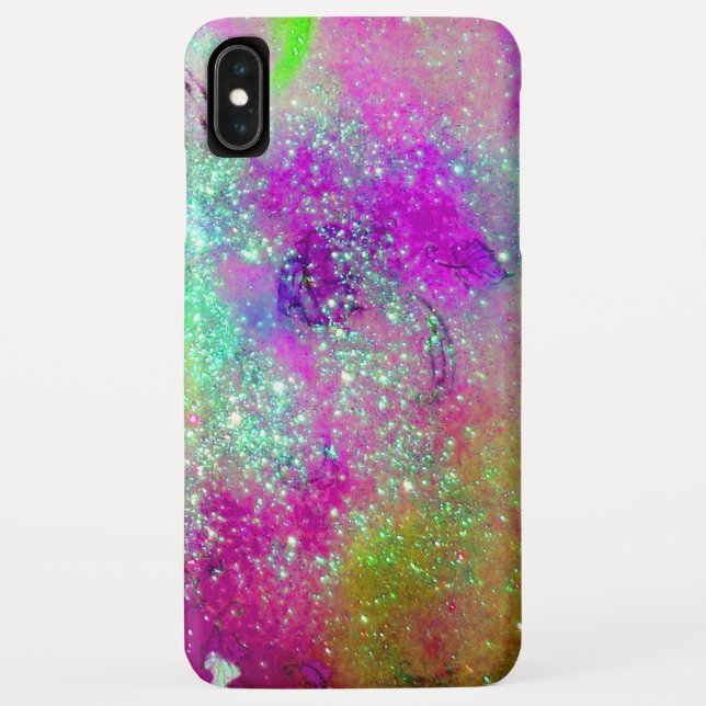 Capa Para iPhone, Case-Mate JARDIM DAS SOMBRAS PERDIDAS - violeta roxa rosa (Verso)