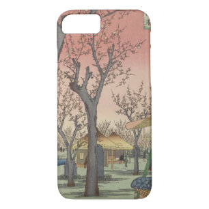 Capa Para iPhone Da Case-Mate Jardim de ameixa de árvore japonês