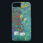 Capa iPhone 8/ 7 Jardim de fazenda com girassóis, Gustav Klimt<br><div class="desc">Gustav Klimt (14 de julho de 1862 - 6 de fevereiro de 1918) foi um pintor simbólico austríaco e um dos membros mais proeminentes do movimento Secessão de Viena. Klimt é notado por suas pinturas, murais, esboços, e outros objetos de arte. Além de suas obras figurativas, que incluem alegorias e...</div>