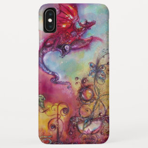 CAPA PARA iPhone XS MAX JARDIM DE SOMBRAS PERDIDAS/DRAGÃO VERMELHO VOANTE
