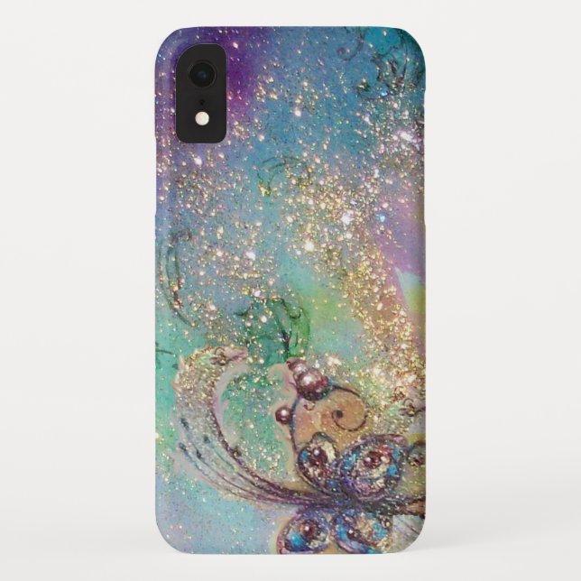 CAPA PARA iPhone, Case-Mate  JARDIM DE SOMBRAS PERDIDAS -PLANTA DE BORBOLETA MÁ (Verso)