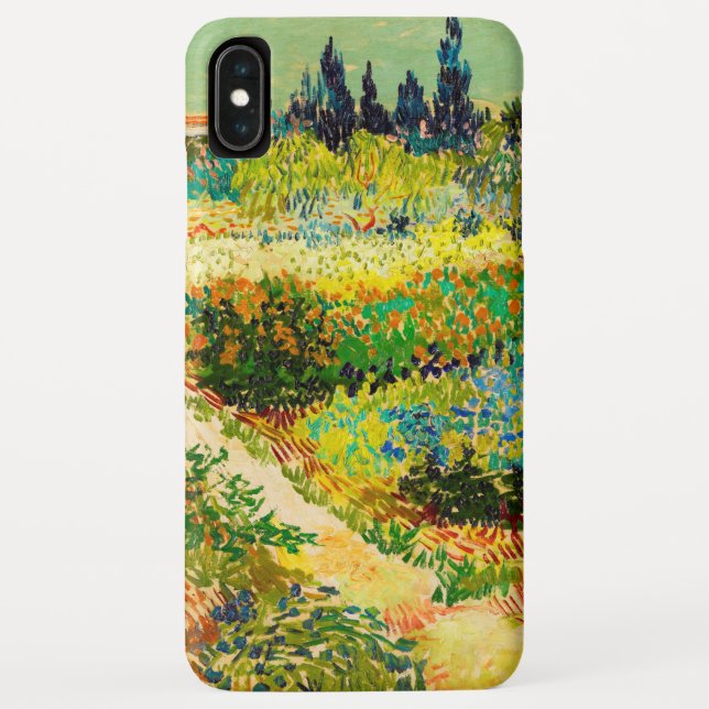 Capa Para iPhone, Case-Mate Jardim de Vincent Van Gogh em Arles (Verso)