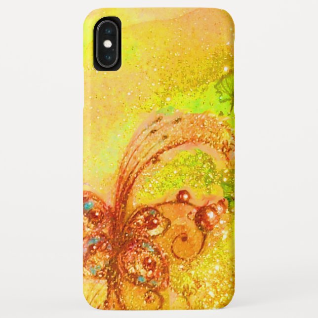 CAPA PARA iPhone, Case-Mate  JARDIM DE XOMBRA PERDIDA MAGIC BUTTERFLY PLANANT Y (Verso)