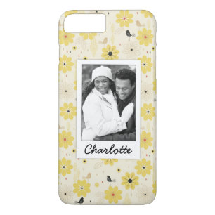 Capa iPhone 8 Plus/7 Plus Jardim feito sob encomenda da foto & do pássaro do