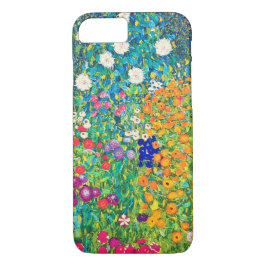 Capa iPhone 8/ 7 Jardim Flor, Gustav Klimt