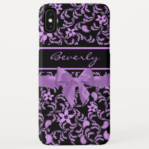 Capa Para iPhone Da Case-Mate Jardim Floral e Arco Roxo