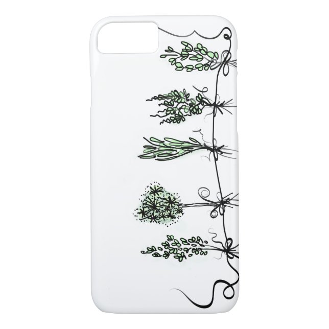 Capa Para iPhone, Case-Mate Jardim Herbário (Verso)