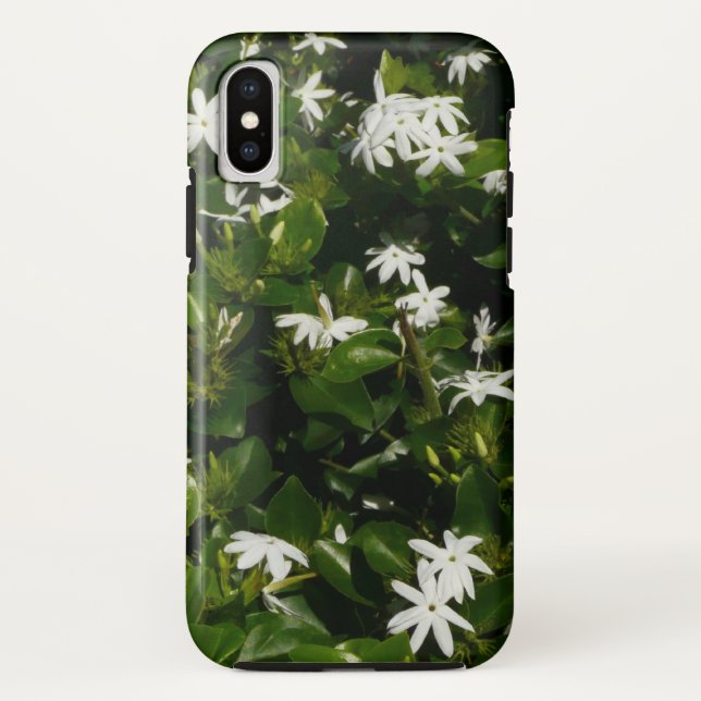 Capa Para iPhone, Case-Mate Jasmine Flowers Tropical Floral Botânica (Verso)