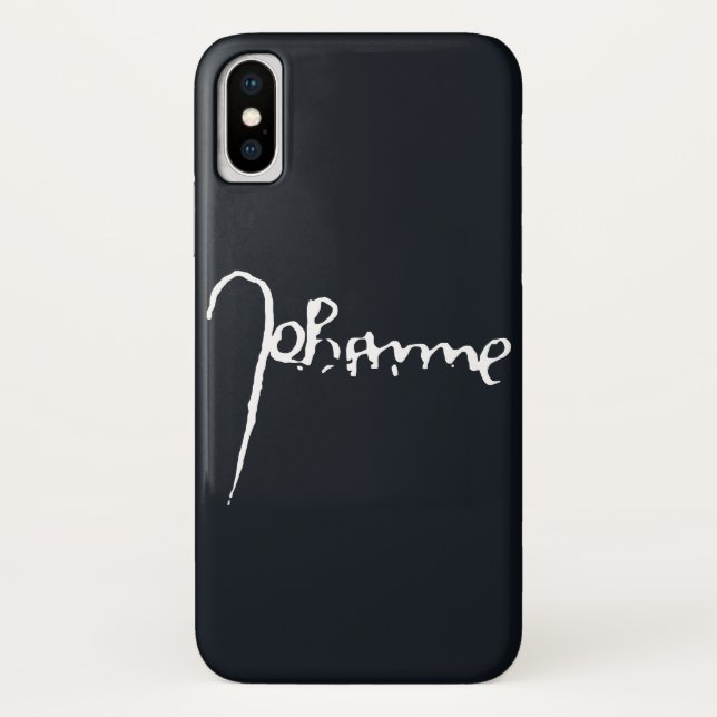 Capa Para iPhone, Case-Mate Jeanne d'Arc Saint Joan Heilige Johanna Signature (Verso)