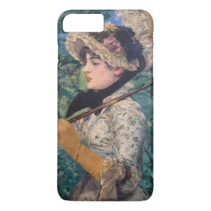 Capa iPhone 8 Plus/7 Plus Jeanne (Primavera) Por Édouard Manet