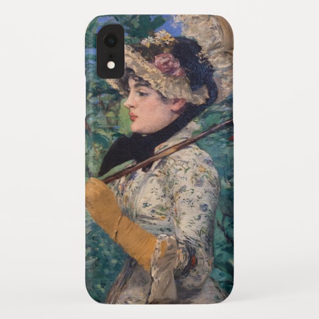 Capa Para iPhone, Case-Mate Jeanne (Primavera) Por Édouard Manet (Verso)