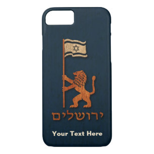 Capa Para iPhone Da Case-Mate Jerusalem Day Lion com Bandeira