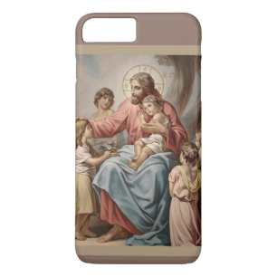 Capa Para iPhone Da Case-Mate Jesus com as Crianças Meninas