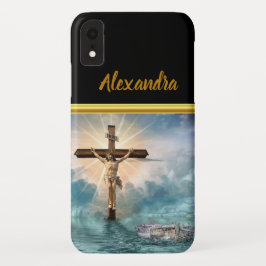 Capa Para iPhone Da Case-Mate Jesus pendurado numa crucificação cristã.