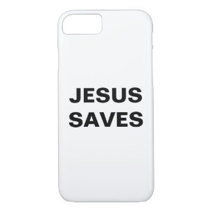 Capa iPhone 8/ 7 "Jesus salva" inspiração