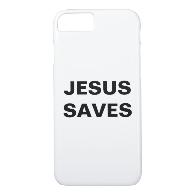 Capa Para iPhone, Case-Mate "Jesus salva" inspiração (Verso)