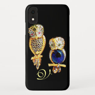 Capa Para iPhone Da Case-Mate JEWEL OWLS, Dourado, Blue Sapphire, Topaz