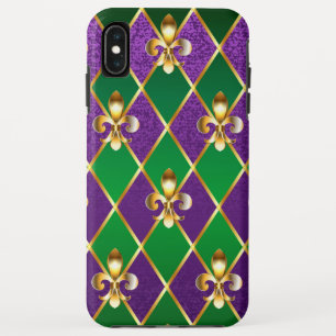 Capa Para iPhone Da Case-Mate Jewelry Background Mardi Gras