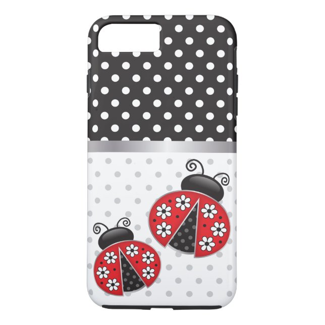 Capa Para iPhone, Case-Mate Joaninhas com bolinhas (Verso)