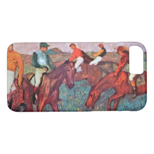 Capa iPhone 8/ 7 Jockey e Horse, Edgar Degas