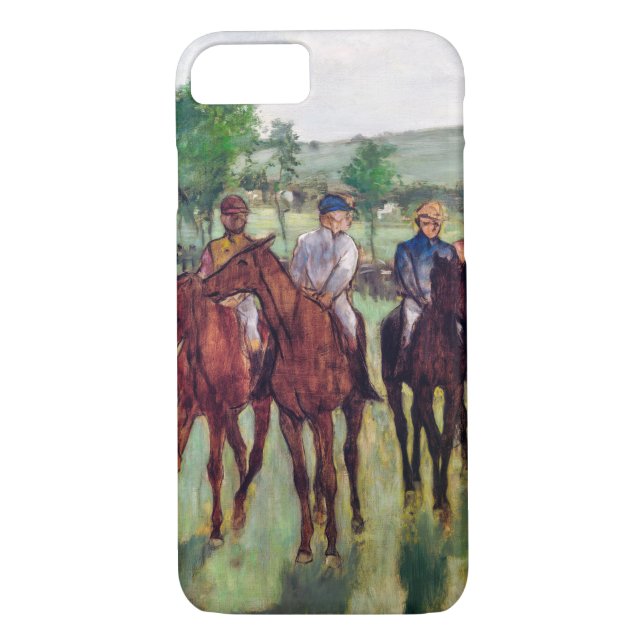 Capa Para iPhone, Case-Mate Jockeys e Race Horses, Edgar Degas (Verso)