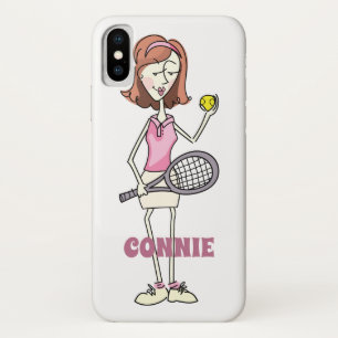 Capa Para iPhone Da Case-Mate Jogador de Tênis personalizado