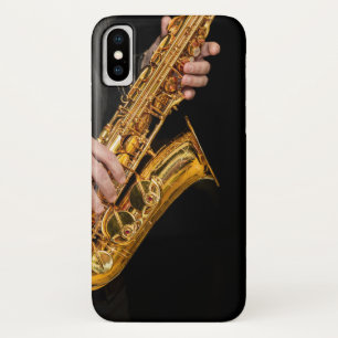 Capa Para iPhone Da Case-Mate Jogadores saxofônicos jogando jazz saxofonista