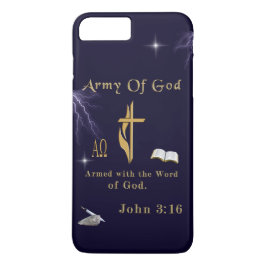 Capa iPhone 8 Plus/7 Plus John 3:16