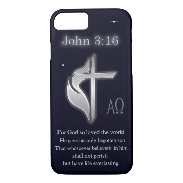 Capa Para iPhone, Case-Mate John 3:16 t-shirts (Verso)