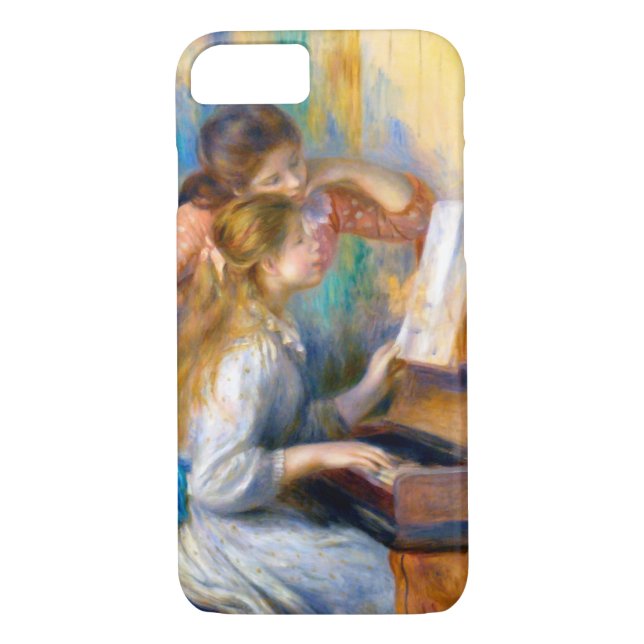 Capa Para iPhone, Case-Mate Jovens Garotas no Piano, Renoir (Verso)
