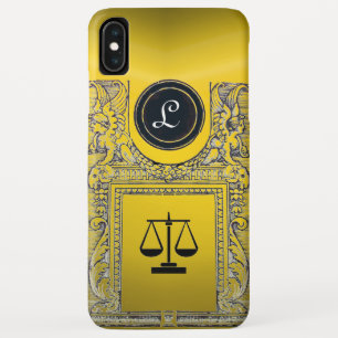 Capa Para iPhone Da Case-Mate JUSTIÇA, ATTORNEY YELLOW Monograma