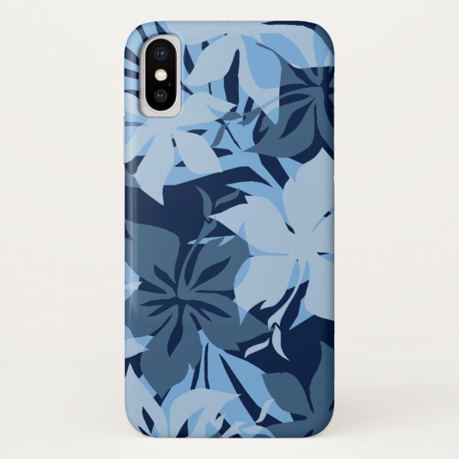 Capa Para iPhone, Case-Mate Kaanapali Camo Hawaiian Hibiscus (Verso)