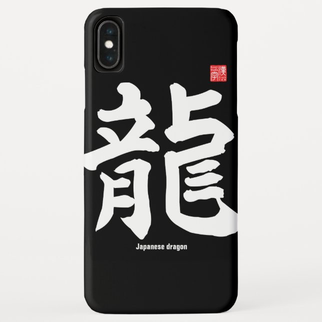 Capa Para iPhone, Case-Mate Kanji - Dragão japonês - (Verso)