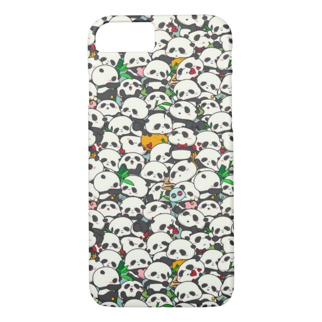 Capa Para iPhone, Case-Mate Kawaii Pandas (Verso)