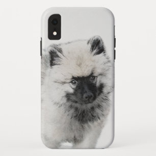 Capa Para iPhone Da Case-Mate Keeshond Puppy Drapy - Arte Cachorro Original Boni