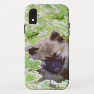 Capa Para iPhone Da Case-Mate Keeshond Puppy na Pintura Original