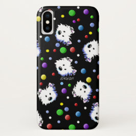 Capa Para iPhone Da Case-Mate KiniArt Westie Polka Dot