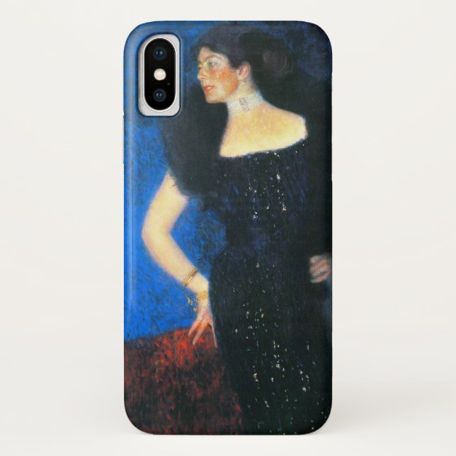 Capa Para iPhone, Case-Mate Klimt Retrato da Rosa von Rosthorn-Friedmann (Verso)