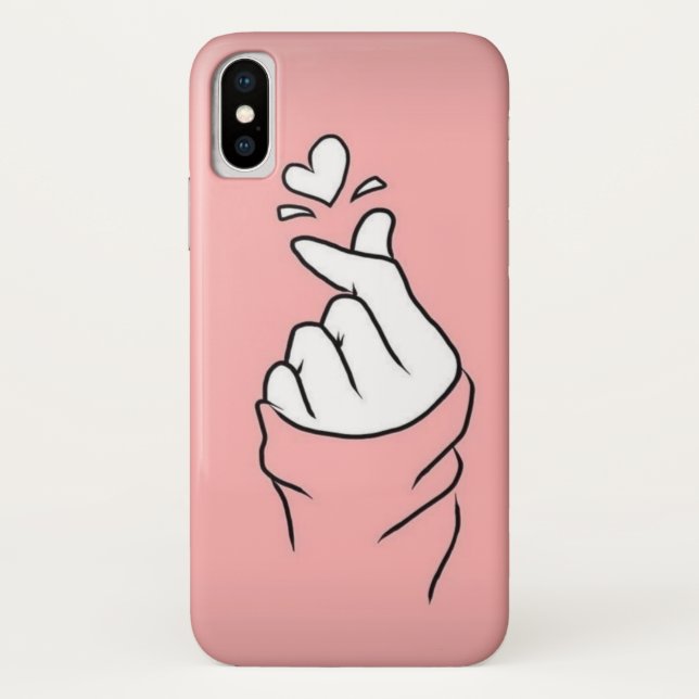 Capa Para iPhone, Case-Mate KPop Hand Symbol Cute Korean (Verso)