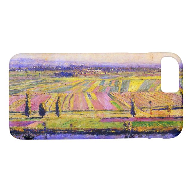 Capa Para iPhone, Case-Mate La Plaine de Gennevilliers de Caillebotte (Verso (Horizontal))