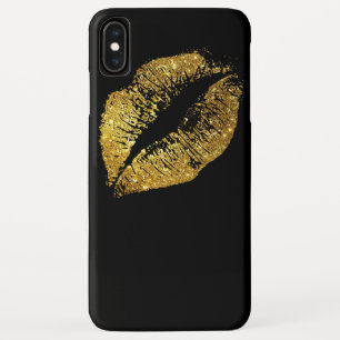 Capa Para iPhone Da Case-Mate Lábios Dourados com brilho