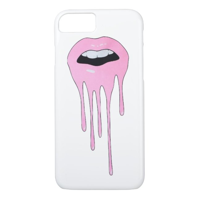 Capa Para iPhone, Case-Mate Lábios quentes (Verso)