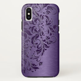 Capa Para iPhone Da Case-Mate Lace Floral Puro Profundo