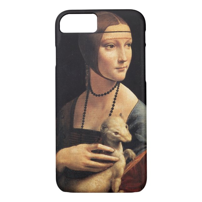 Capa Para iPhone, Case-Mate Lady e Ermine (Verso)