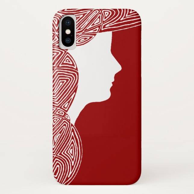 Capa Para iPhone, Case-Mate Lady Red (Verso)